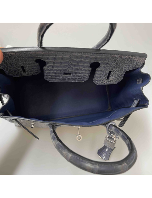 Birkin 30 HERMES crocodile porosus brighton
