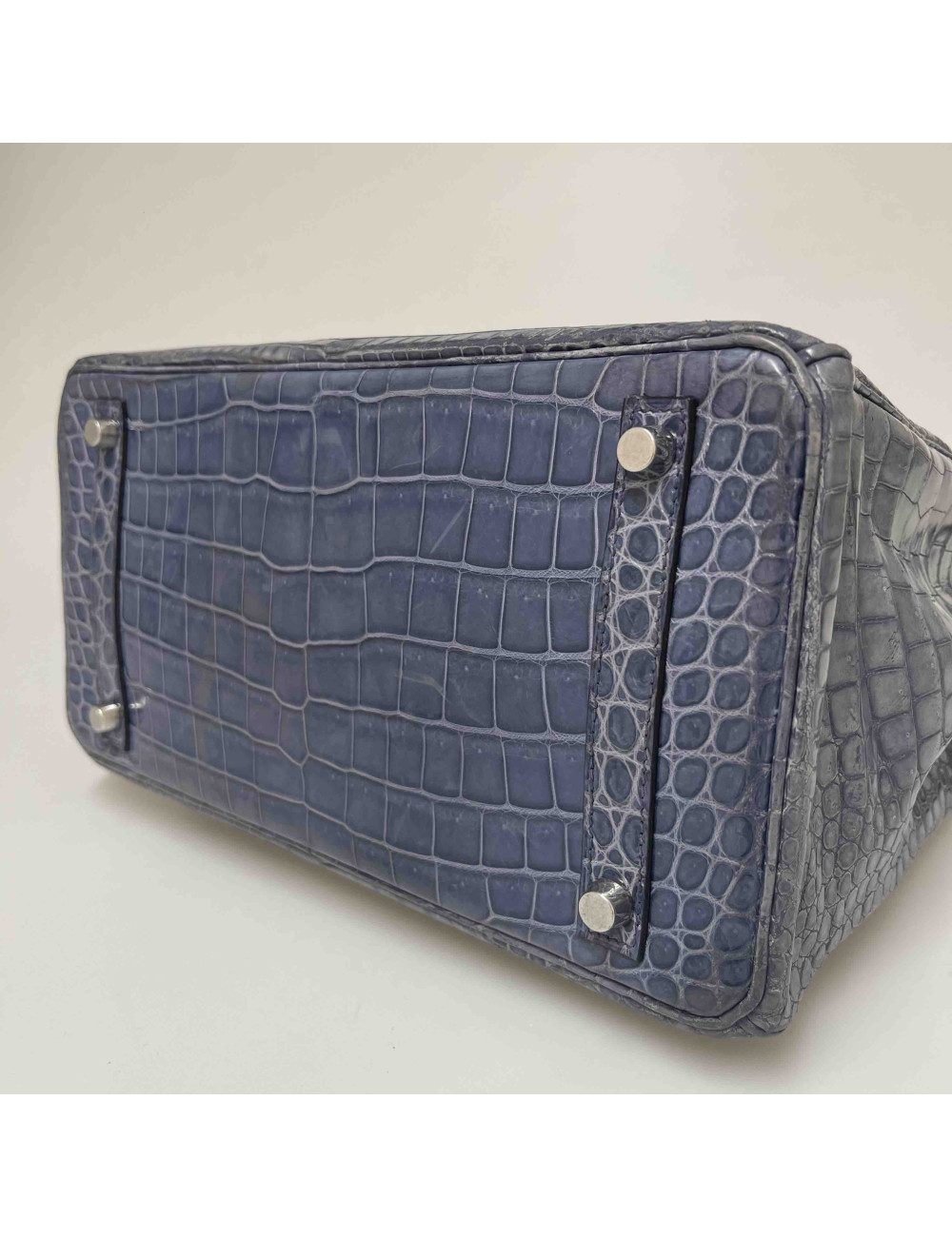 Birkin 30 HERMES crocodile porosus brighton