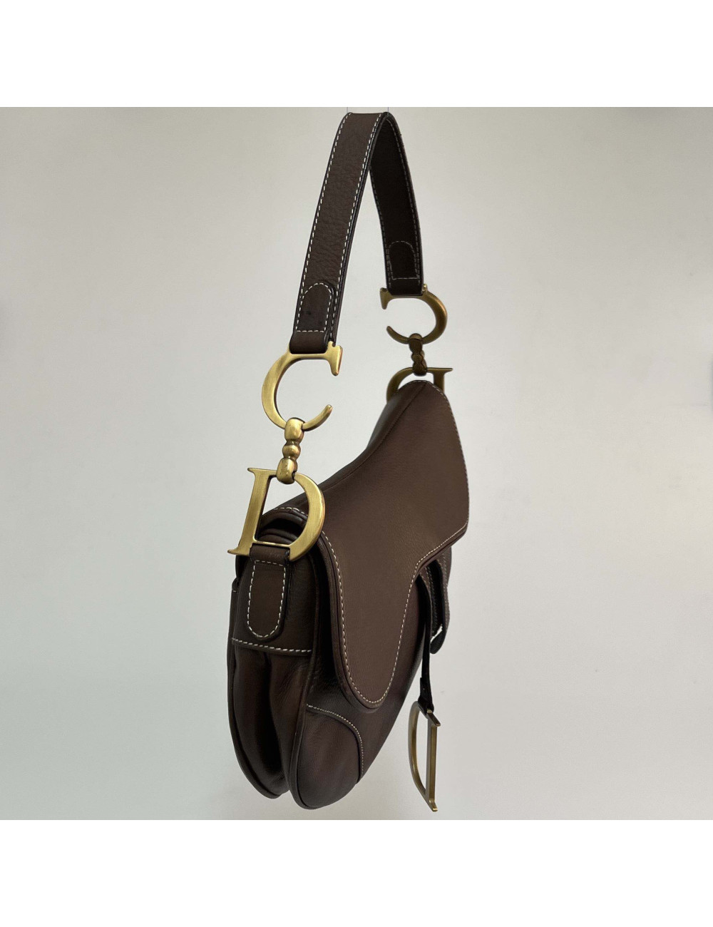 CHRISTIAN DIOR Vintage Saddle Bag - Certified Occasion