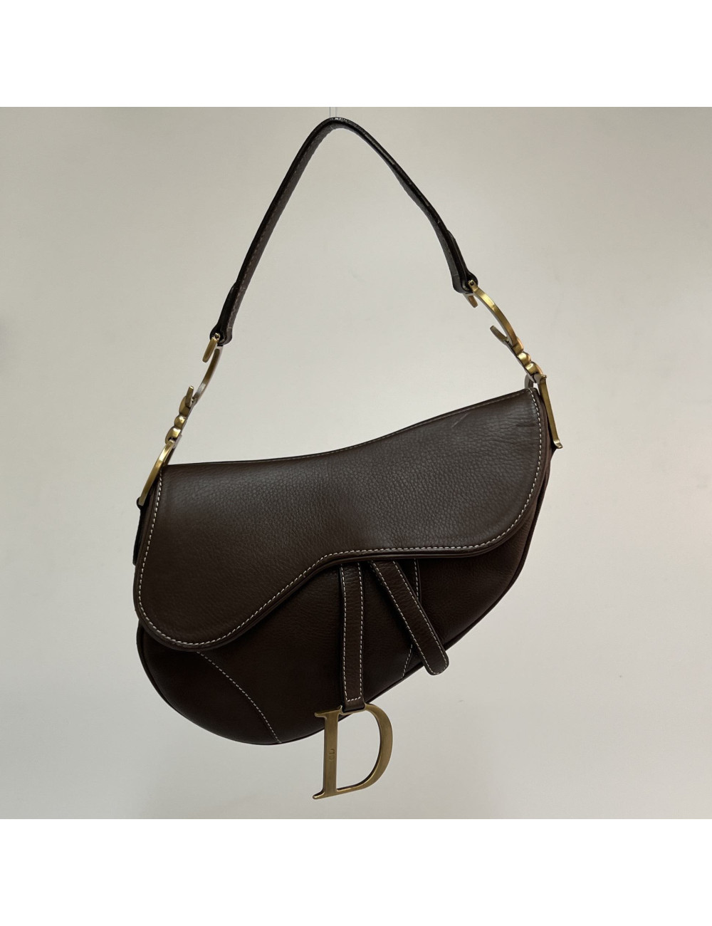 CHRISTIAN DIOR Vintage Saddle Bag - Certified Occasion