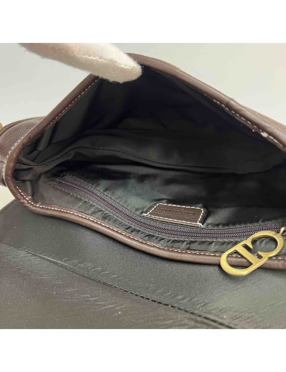 CHRISTIAN DIOR Vintage Saddle Bag - Certified Occasion