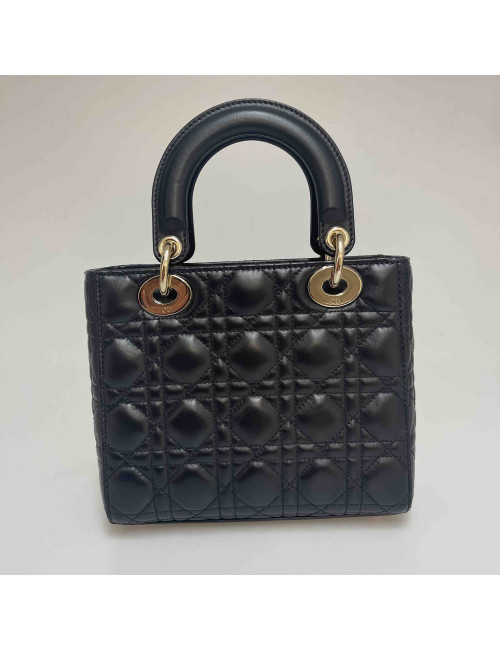 Lady Dior noir cannage