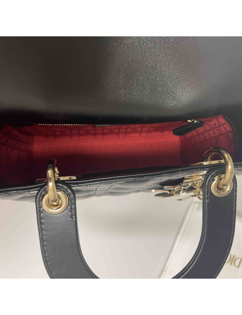 Lady Dior noir cannage