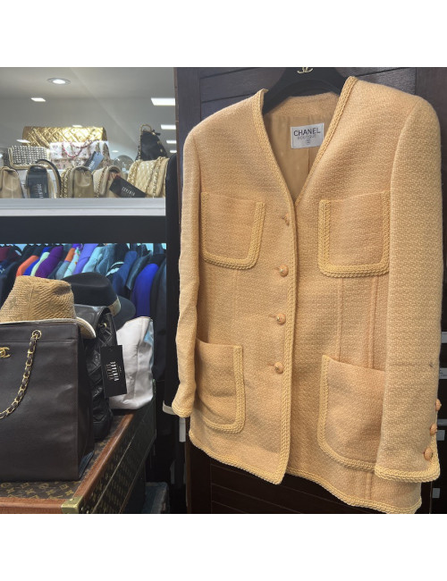 Veste CHANEL orange collection 1993