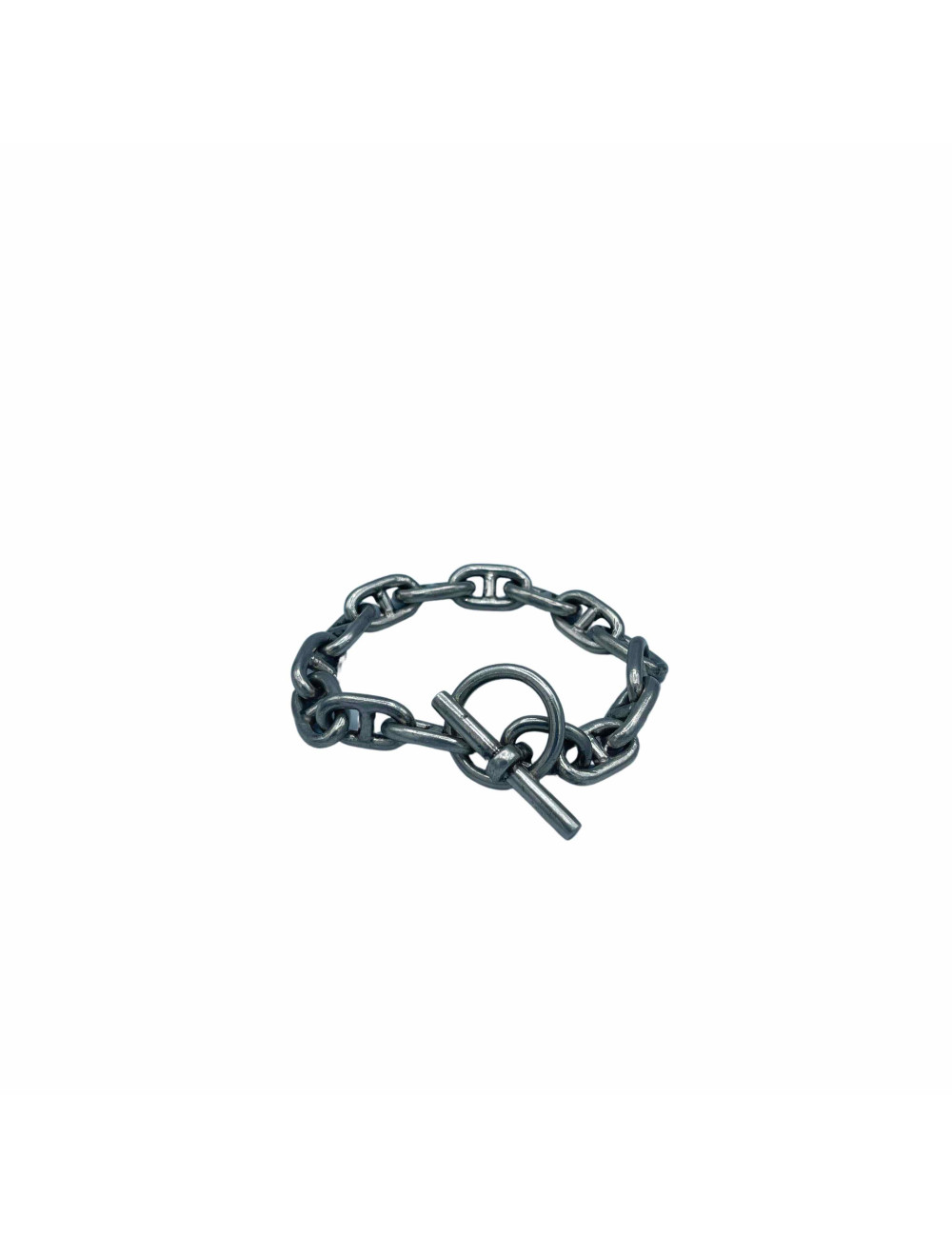 Bracelet HERMES chaîne d'ancre argent 925