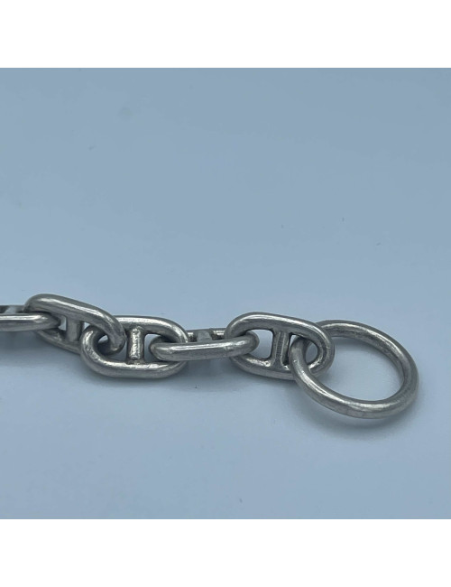 Bracelet HERMES chaîne d'ancre argent 925