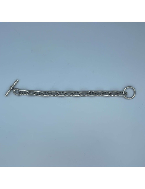 Bracelet HERMES chaîne d'ancre argent 925