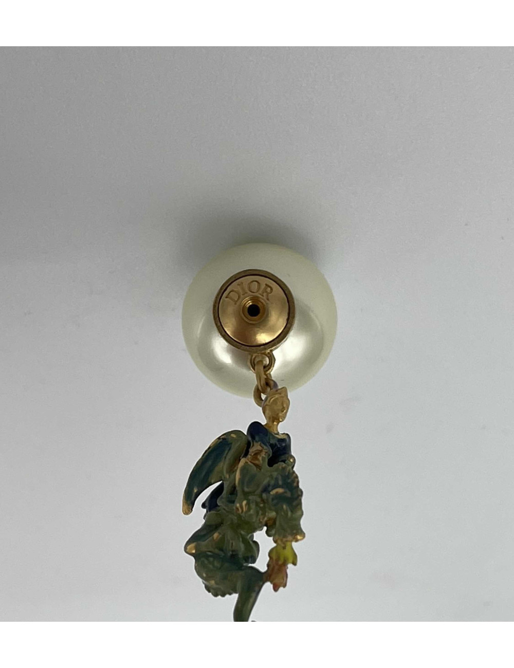 Boucles d'oreille Tribales Dior princesse et dragon