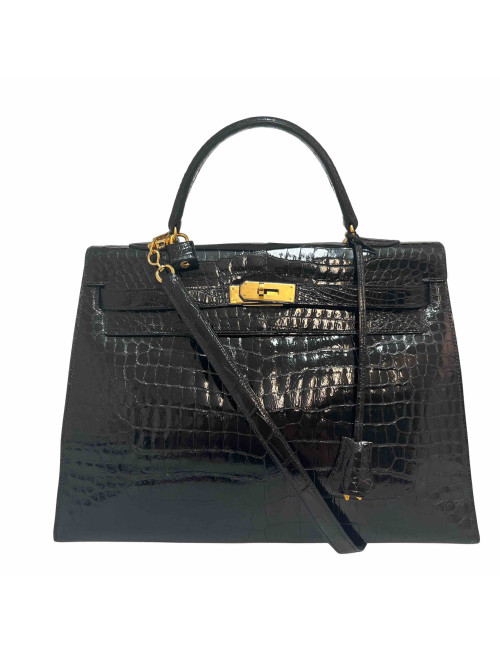 Kelly 35 HERMES crocodile Porosus