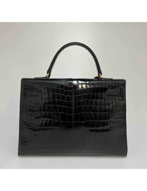 Kelly 35 HERMES crocodile Porosus