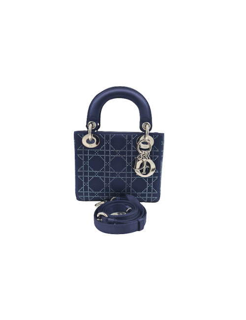 Superb Pre-Owned Mini Lady DIOR Handbag Certified Authentic
