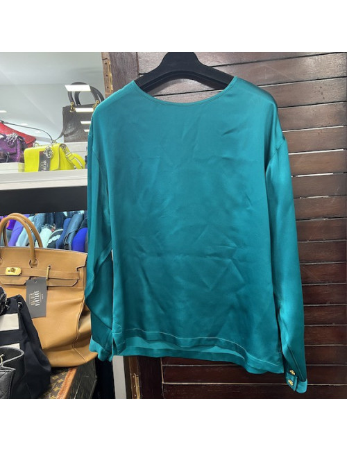 Blouse T 42 CHANEL soie 