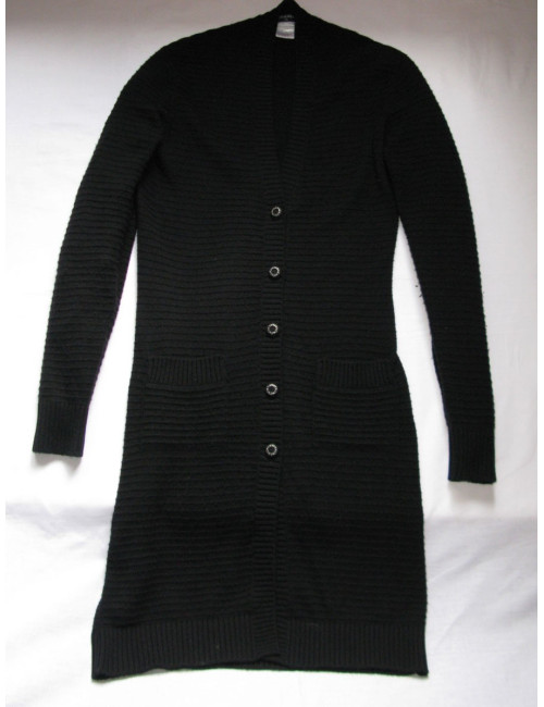 long gilet CHANEL noir T 38
