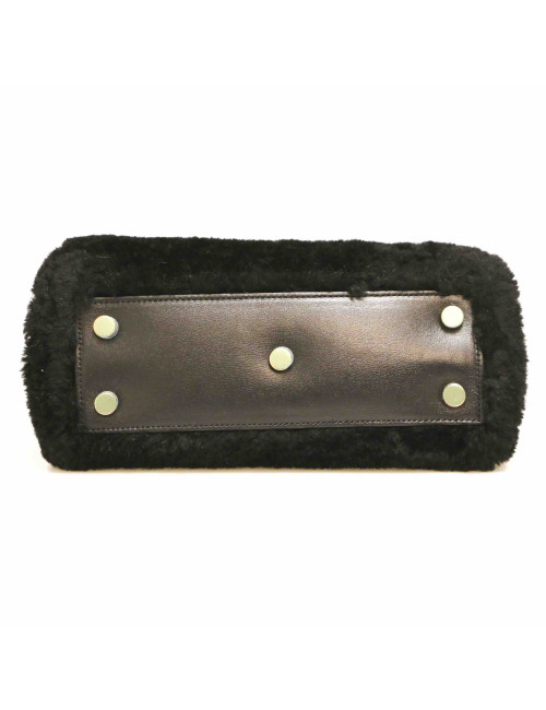 Sac Nano Sac De Jour SAINT LAURENT peau lainée