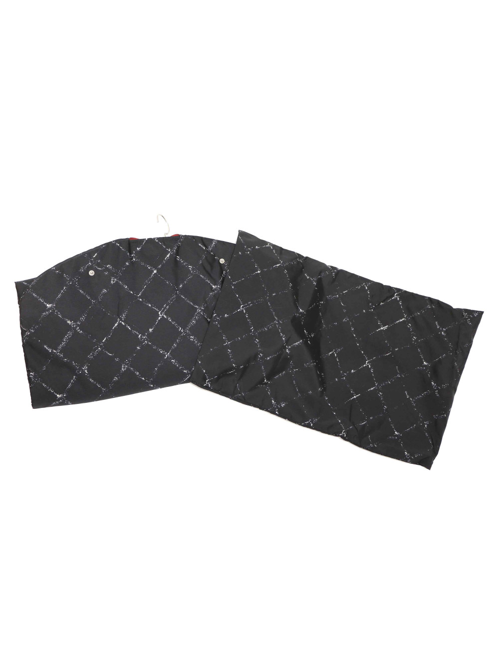 Porte-habits CHANEL toile noire