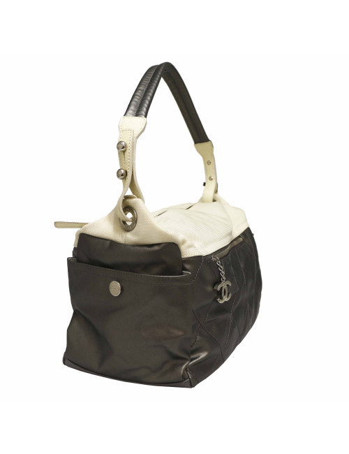 CHANEL Sport Bag in Two-Tone Color - Occasion Certified Authentic