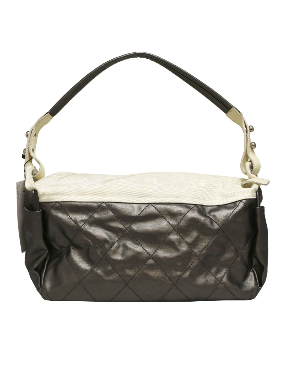 Sac de sport CHANEL toile gris