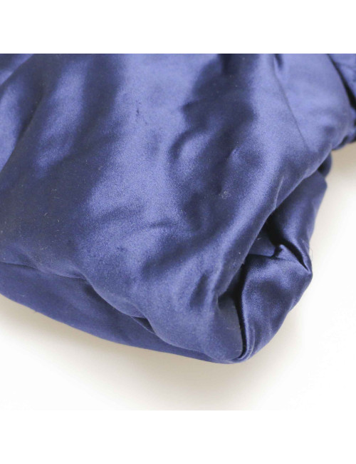 Sac CHANel satin bleu