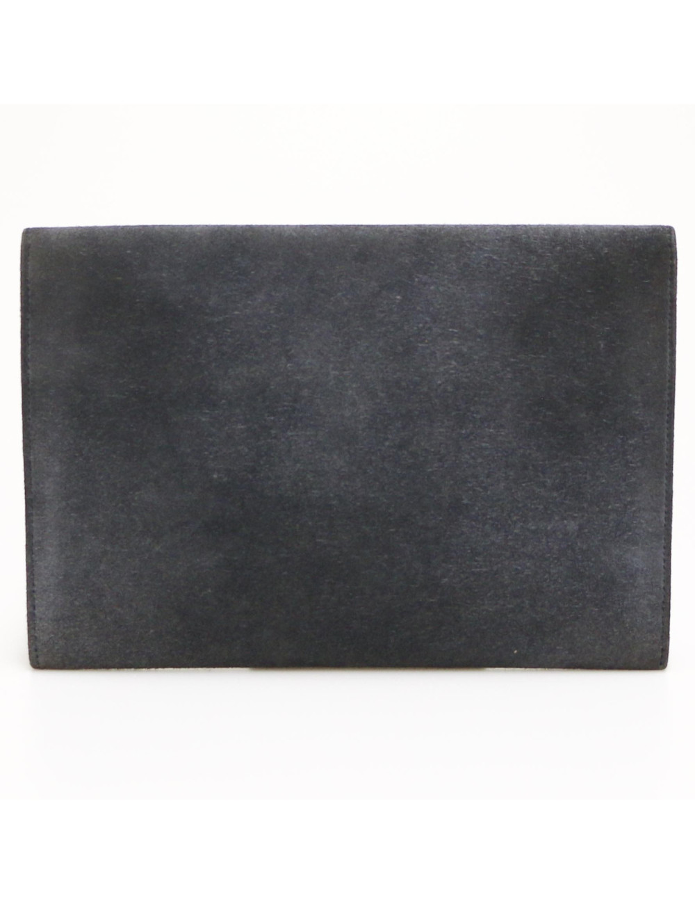 Pochette HERMES daim gris