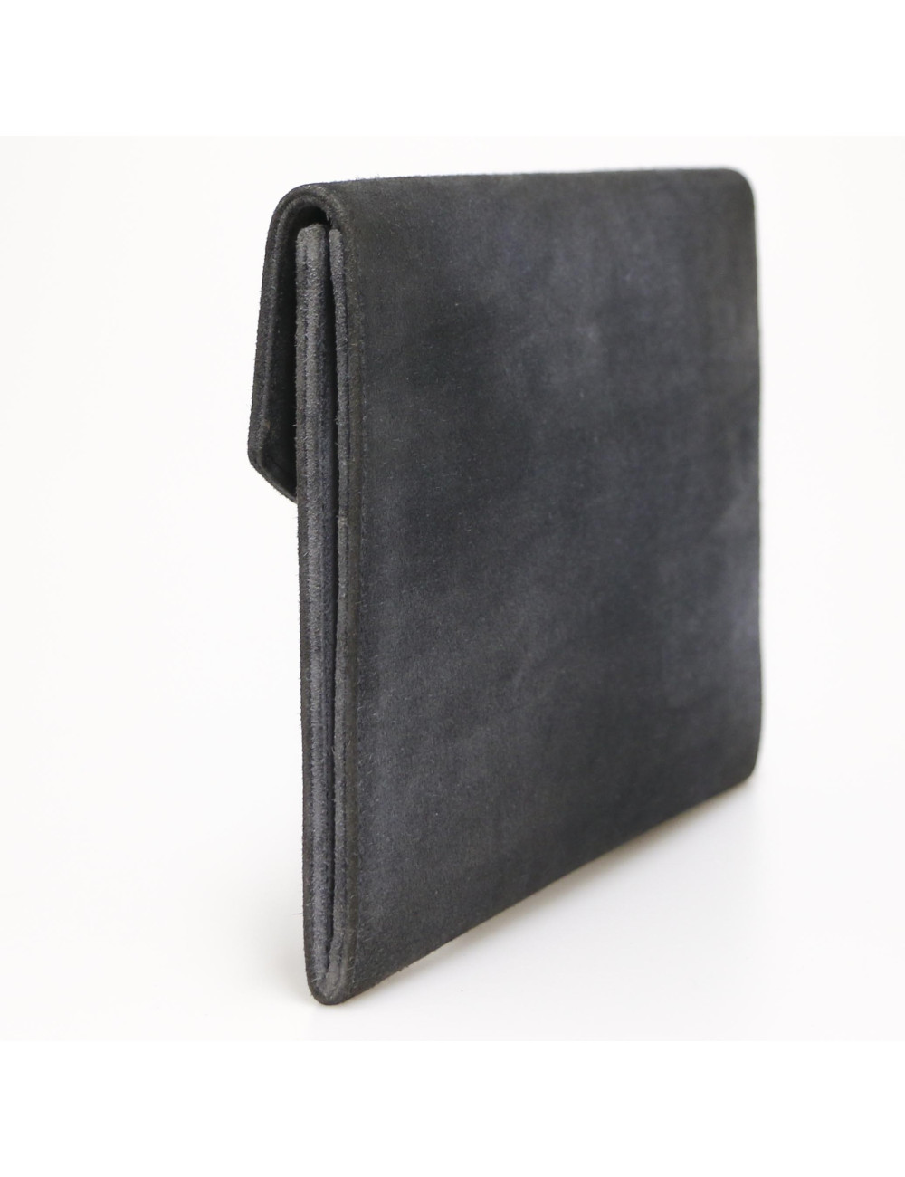 Pochette HERMES daim gris