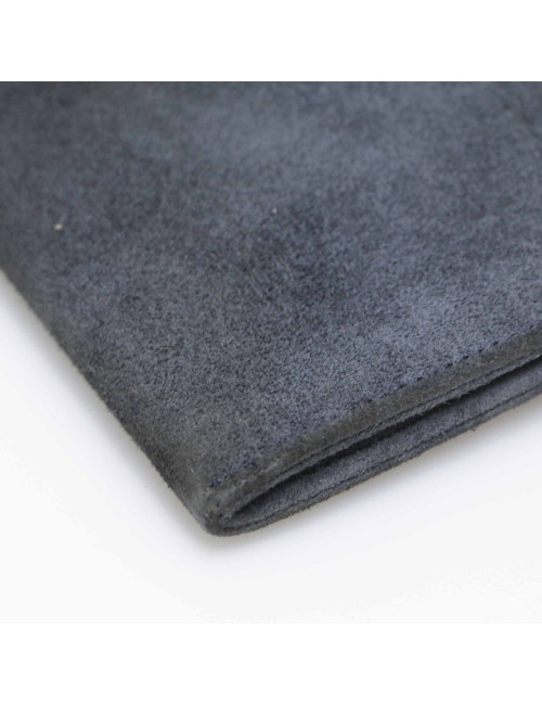 Pochette HERMES daim gris