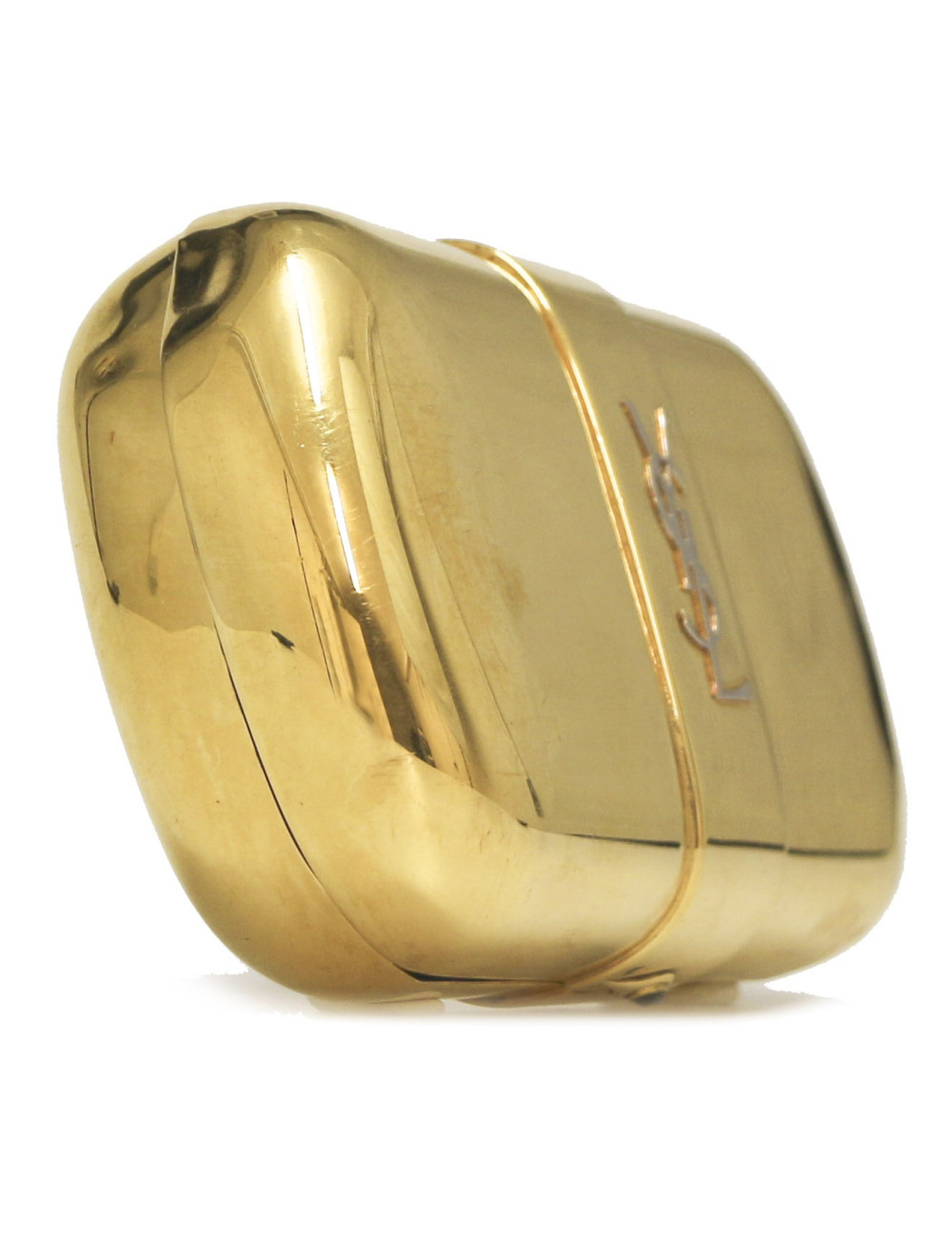 Minaudière YSL SAINT LAURENT métal doré