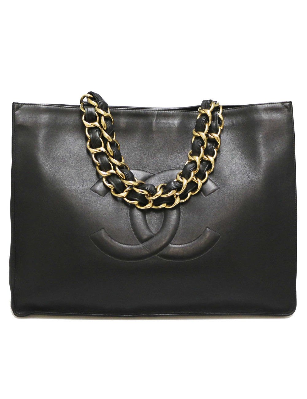 Cabas CHANEL vintage chaines courtes