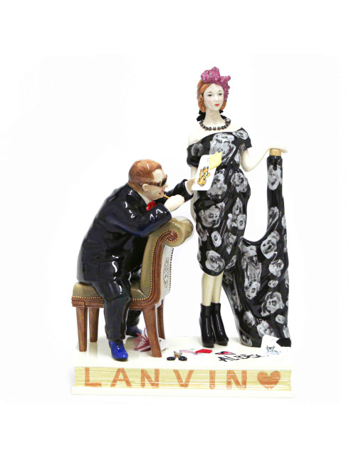 Figurine en porcelaine LANVIN