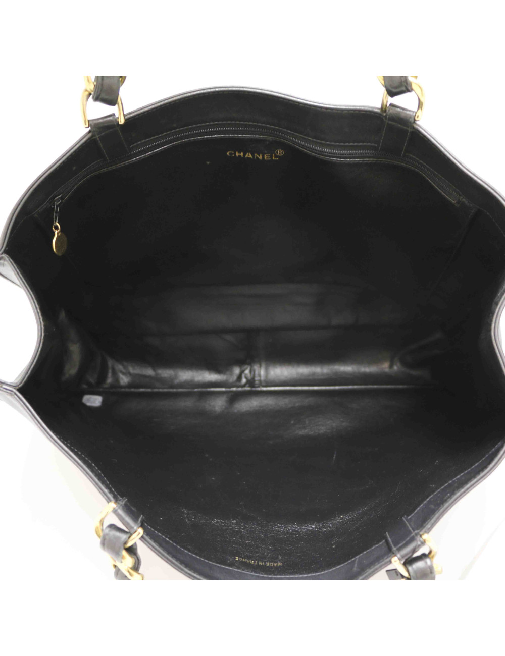 CHANEL Vintage Black Tote Bag - Occasion Certified Authentic