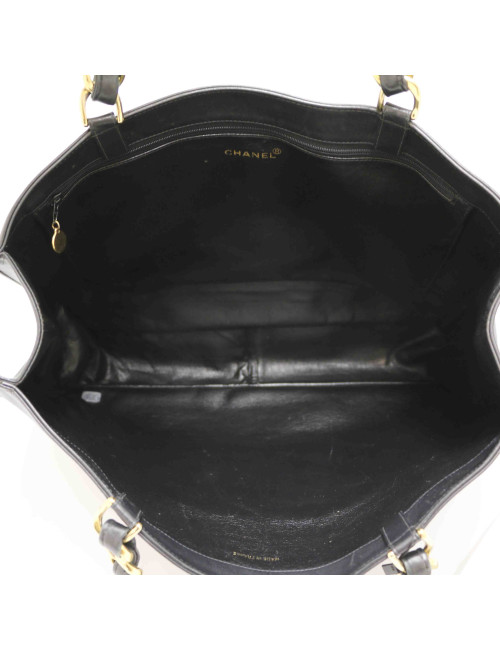 CHANEL Vintage Black Tote Bag - Occasion Certified Authentic