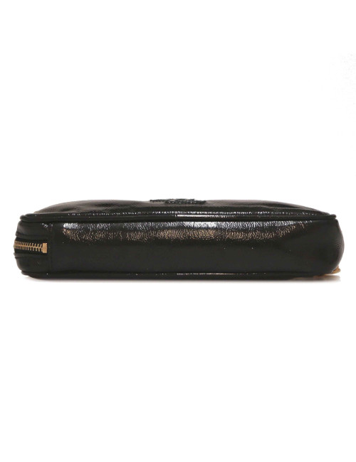 Pochette YSL vernis noire : occasion certifiée authentique