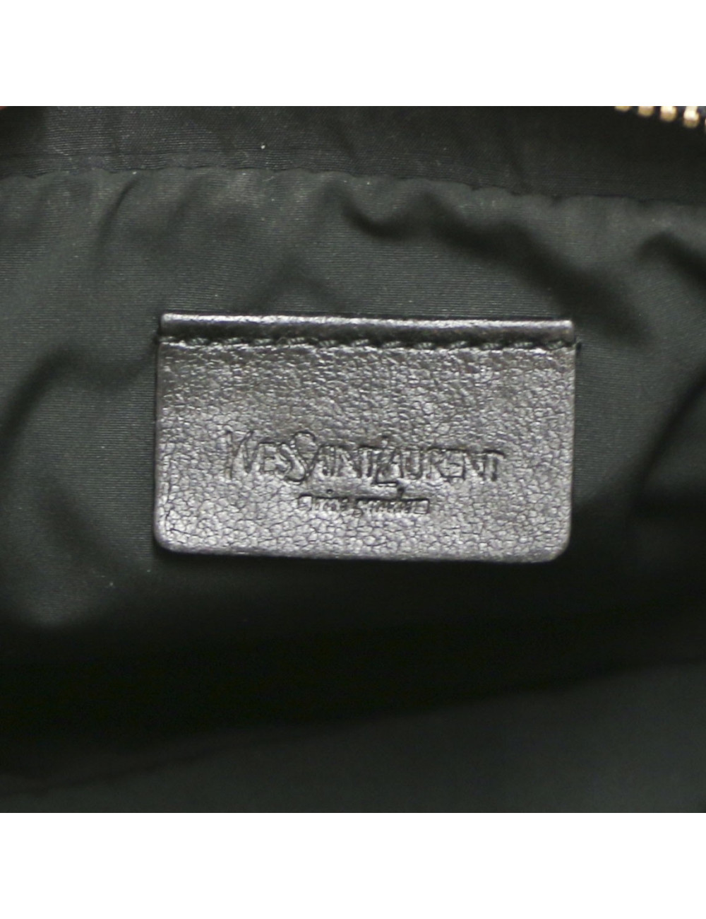 Pochette YSL vernis noire : occasion certifiée authentique