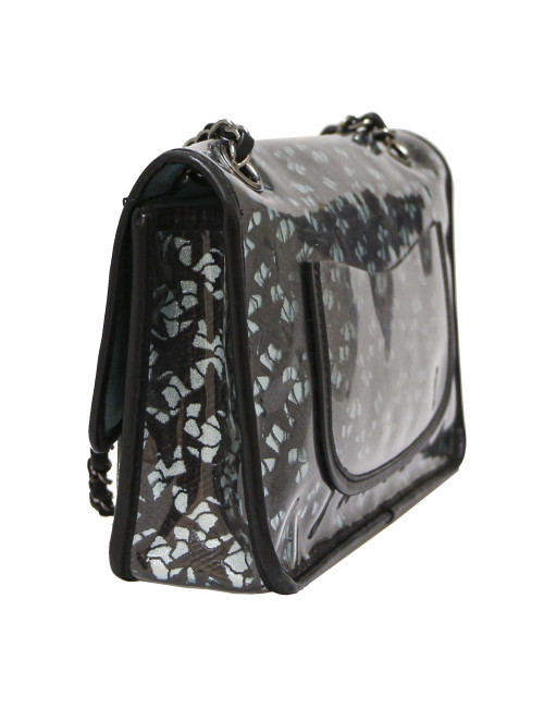 CHANEL bag in PVC with black stars - Occasion Certified Authentic