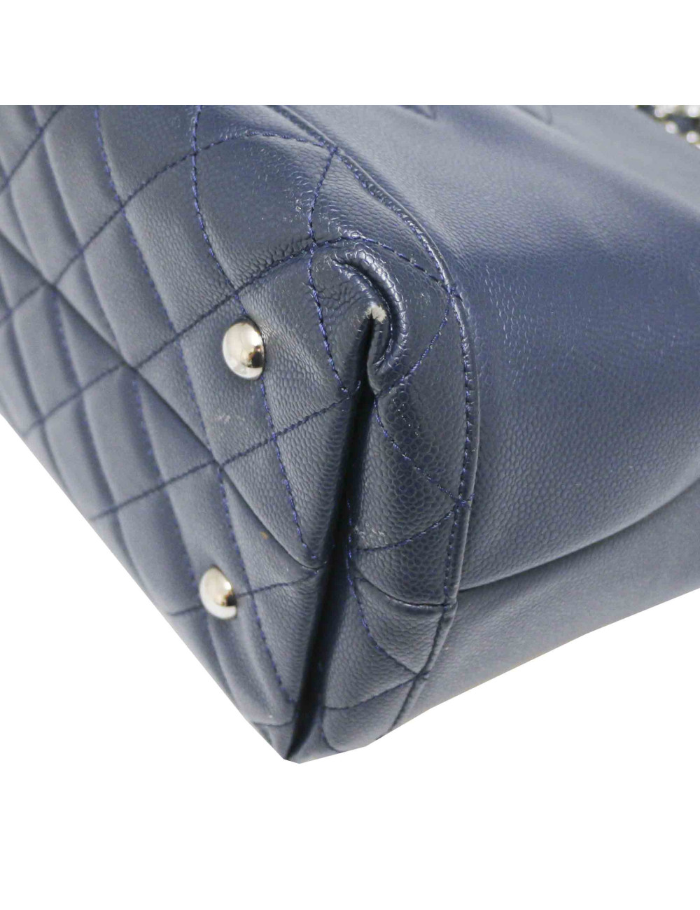 Sac CHANEL cuir bleu