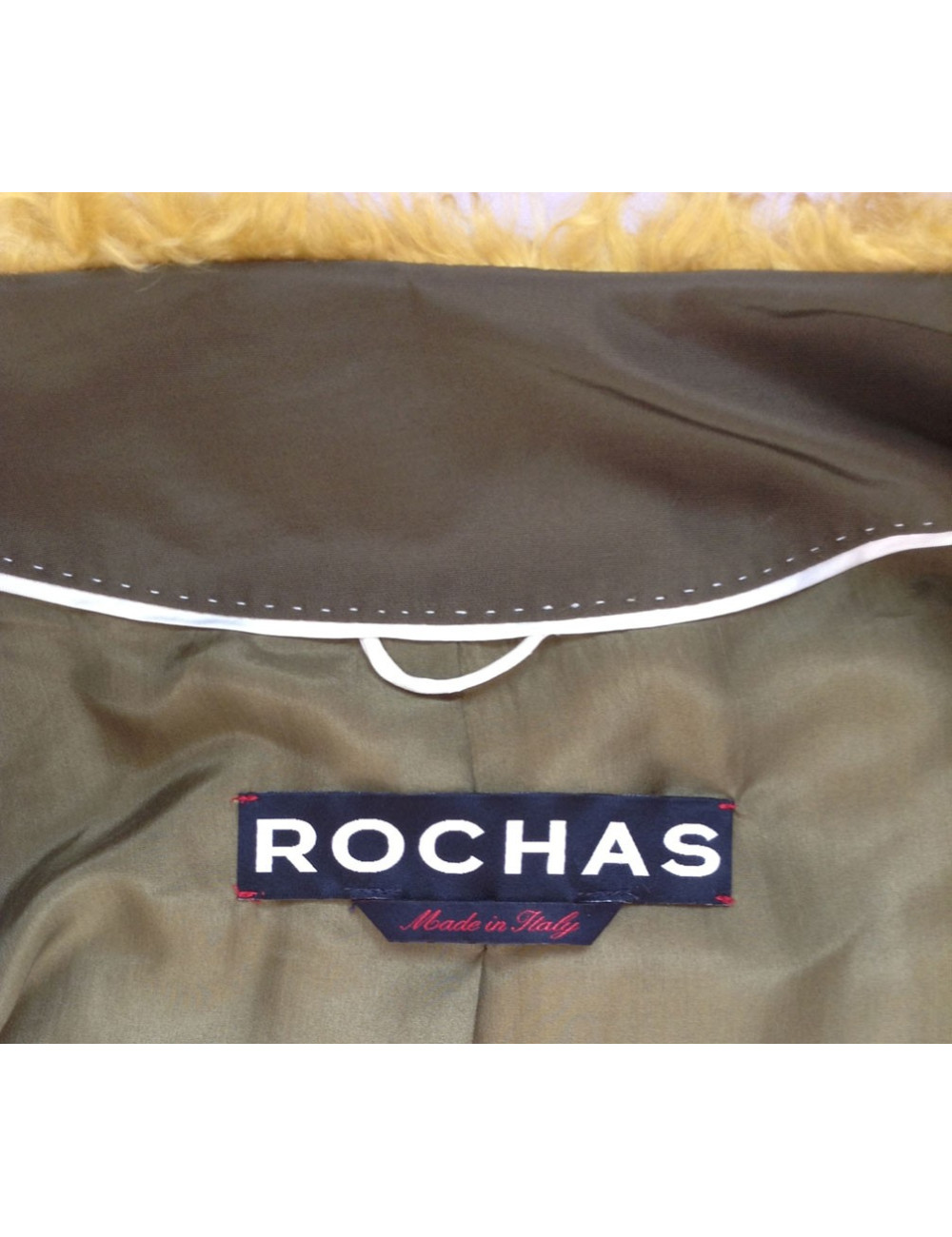 manteau ROCHAS en mohair t