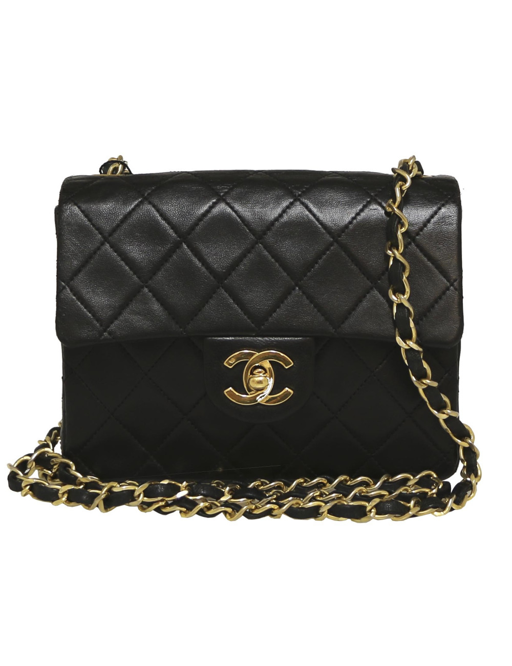 Mini Timeless CHANEL vintage noir