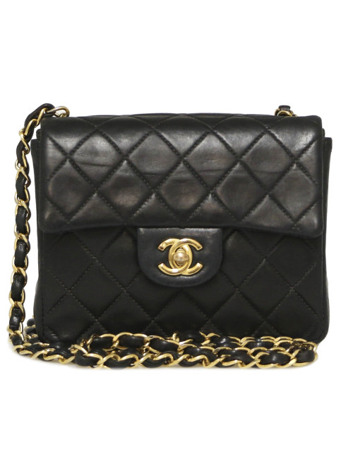 Mini sac CHANEL noir