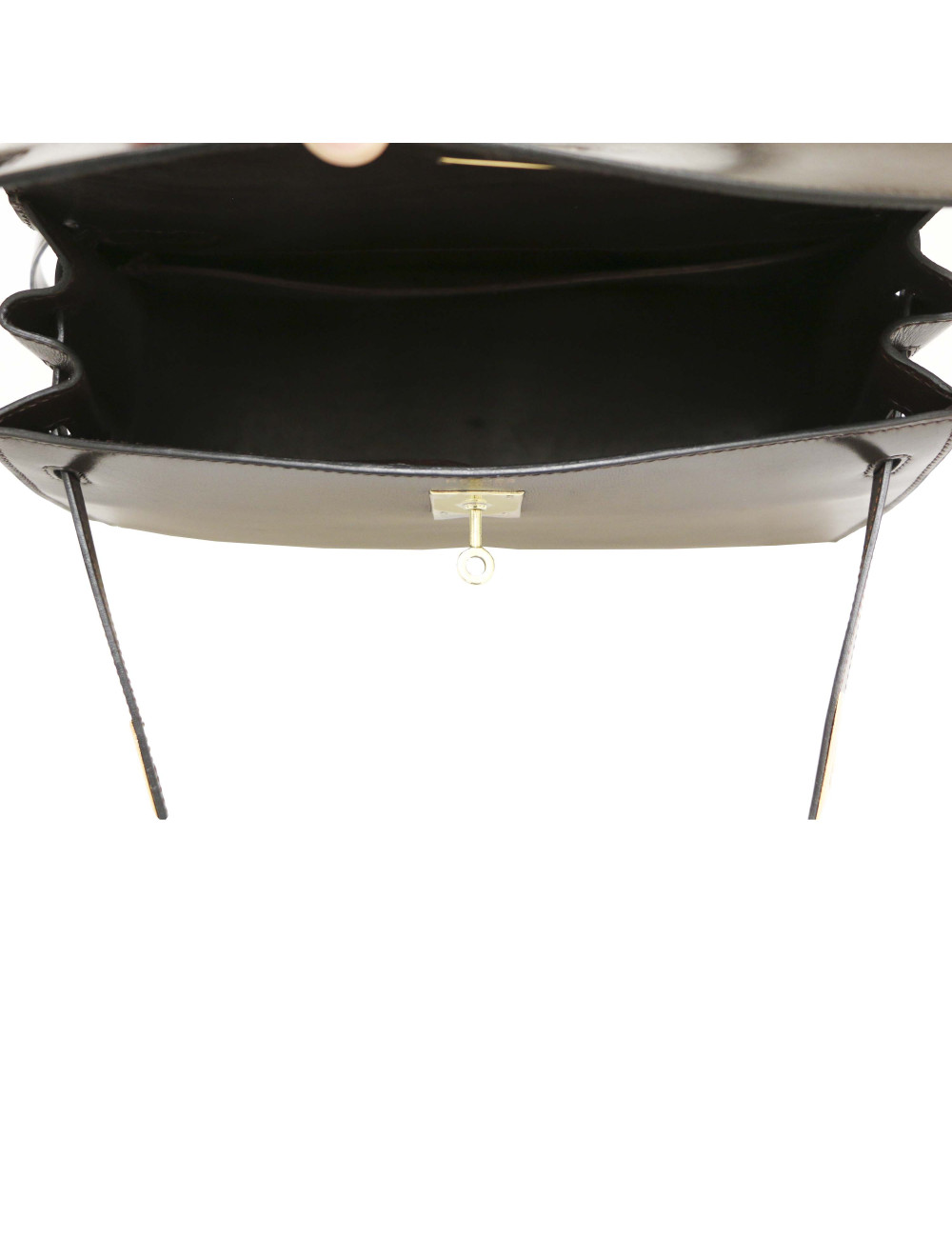 Kelly 32 HERMES box marron