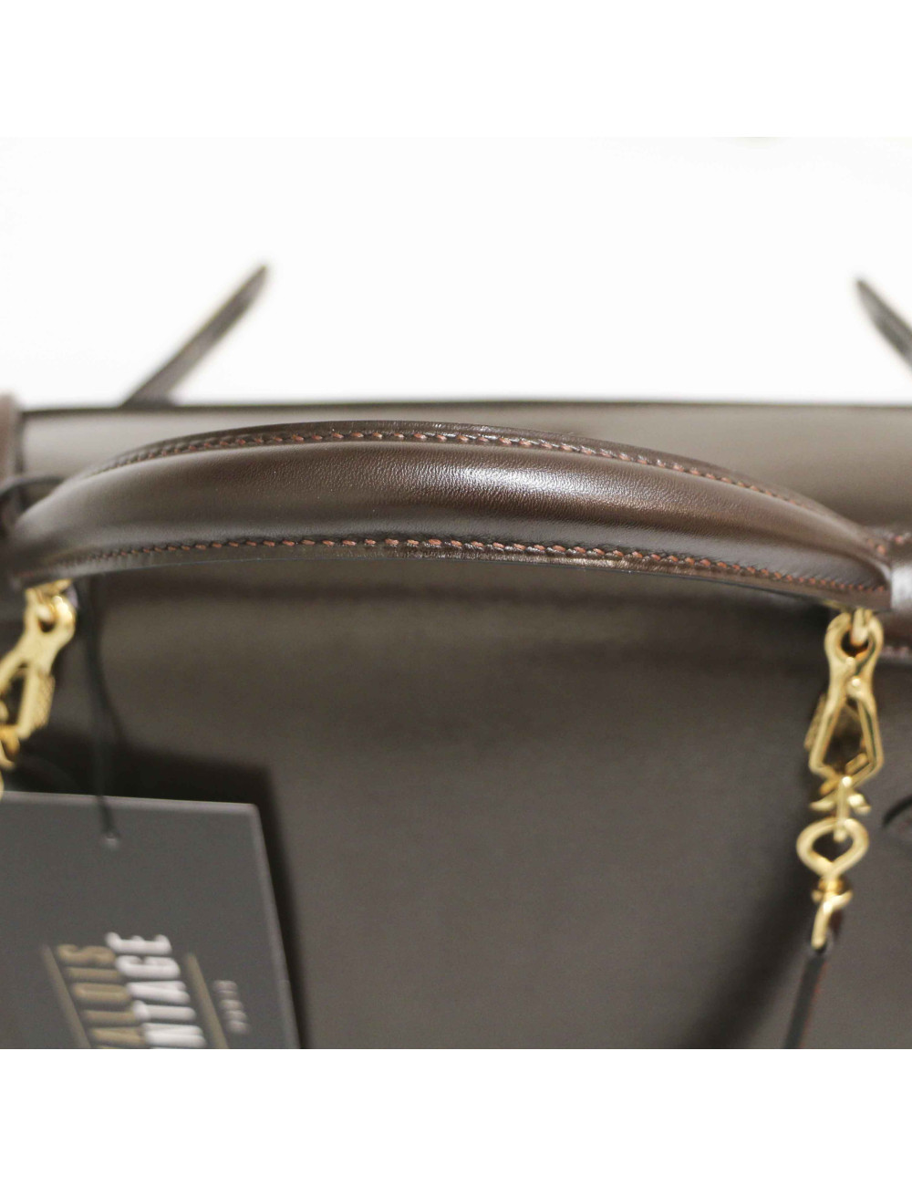 Kelly 32 HERMES box marron