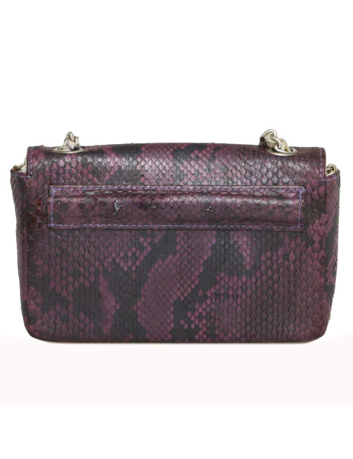 CHANEL Mini Belt Bag in Purple Lizard - Superb Certified Occasion 