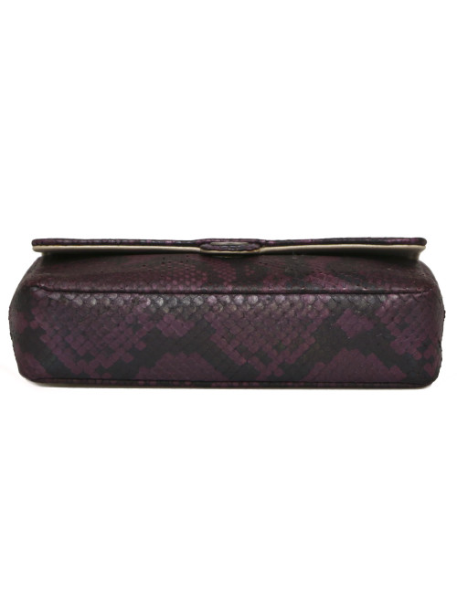 CHANEL Mini Belt Bag in Purple Lizard - Superb Certified Occasion 