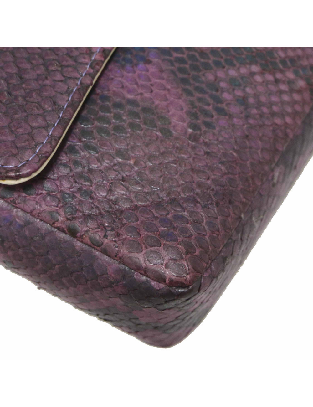 CHANEL Mini Belt Bag in Purple Lizard - Superb Certified Occasion 