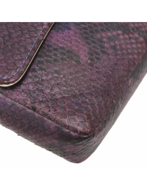 CHANEL Mini Belt Bag in Purple Lizard - Superb Certified Occasion 