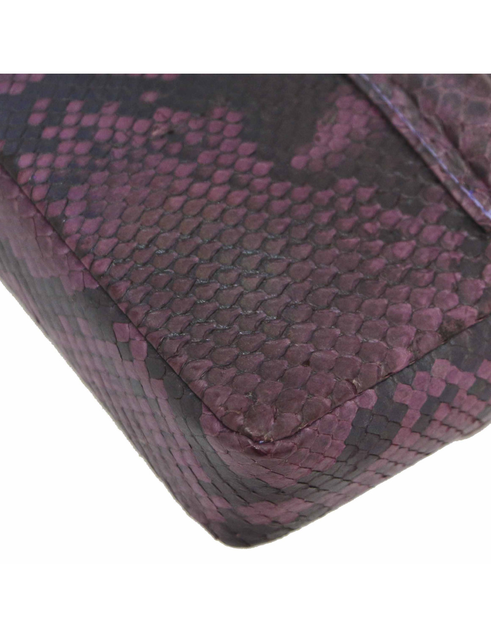 CHANEL Mini Belt Bag in Purple Lizard - Superb Certified Occasion 