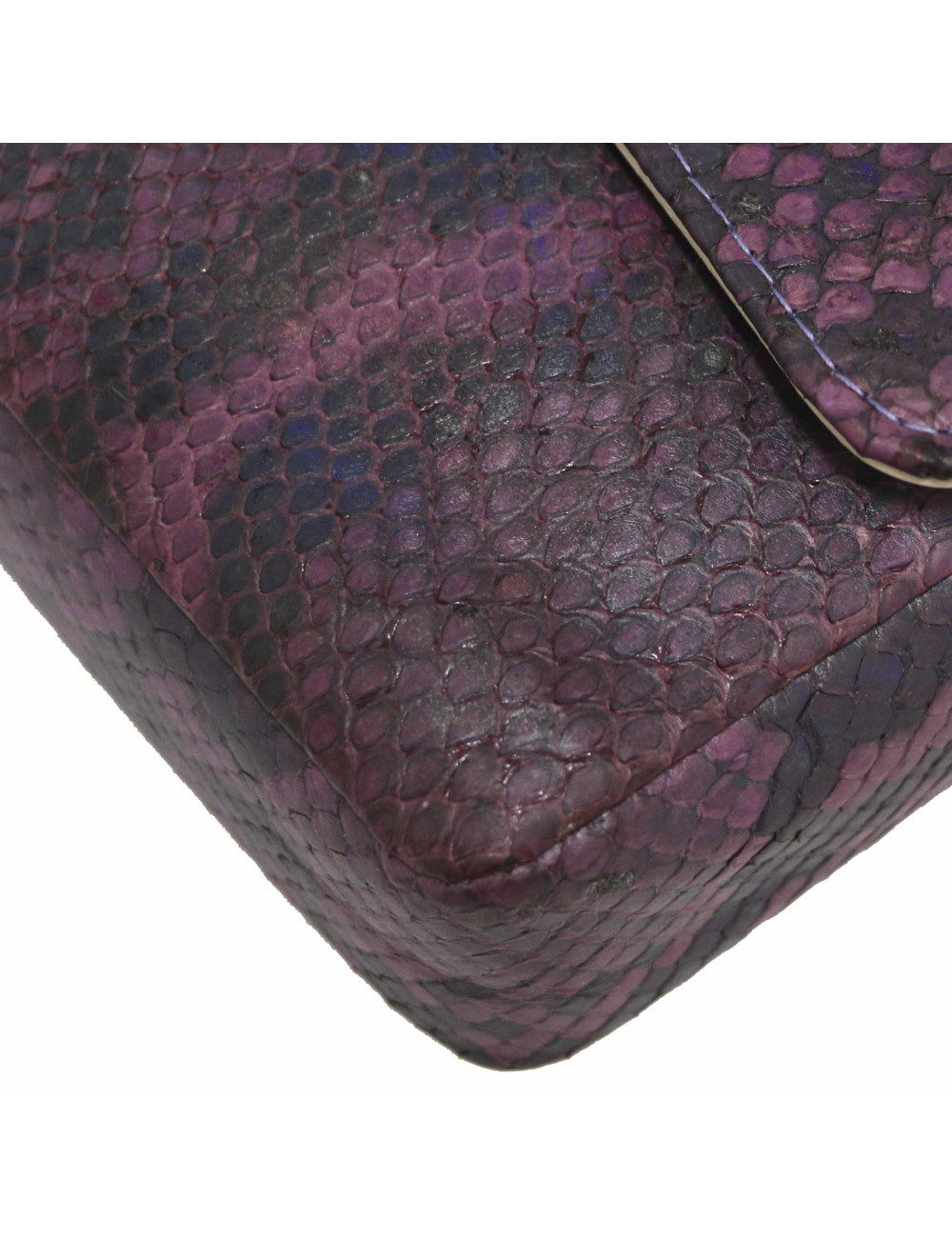 CHANEL Mini Belt Bag in Purple Lizard - Superb Certified Occasion 