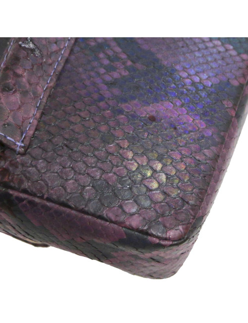 CHANEL Mini Belt Bag in Purple Lizard - Superb Certified Occasion 
