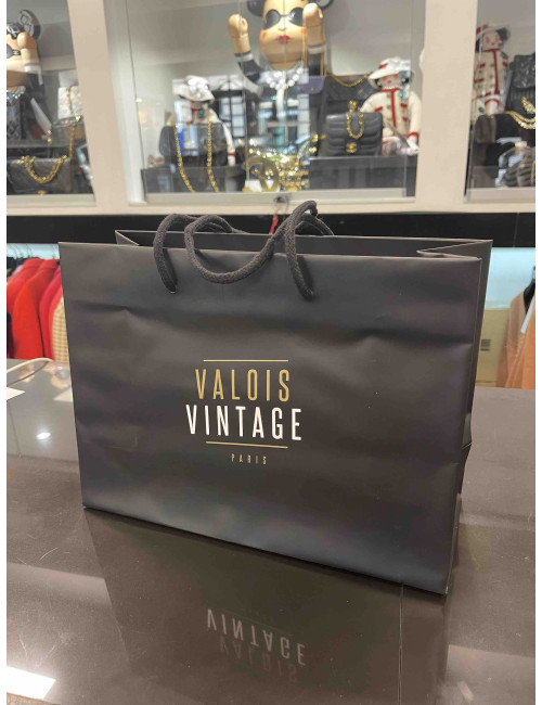 Jupe T 40 CHANEL soie dentelle noire