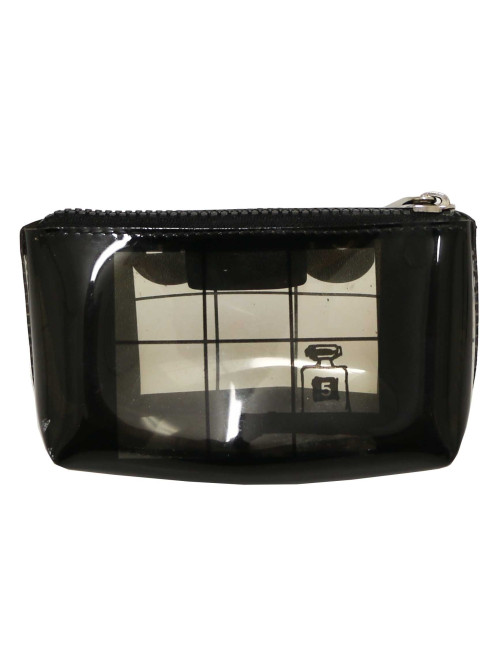 Pochette CHANEL plastique transparent