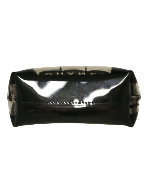 Pochette CHANEL plastique transparent