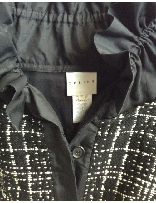 trench CÉLINE bicolore T 38 fr 